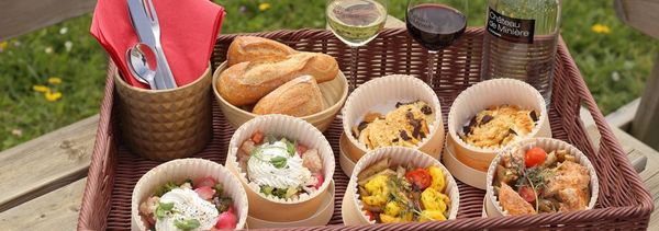 Picknick auf dem Landgut-photo