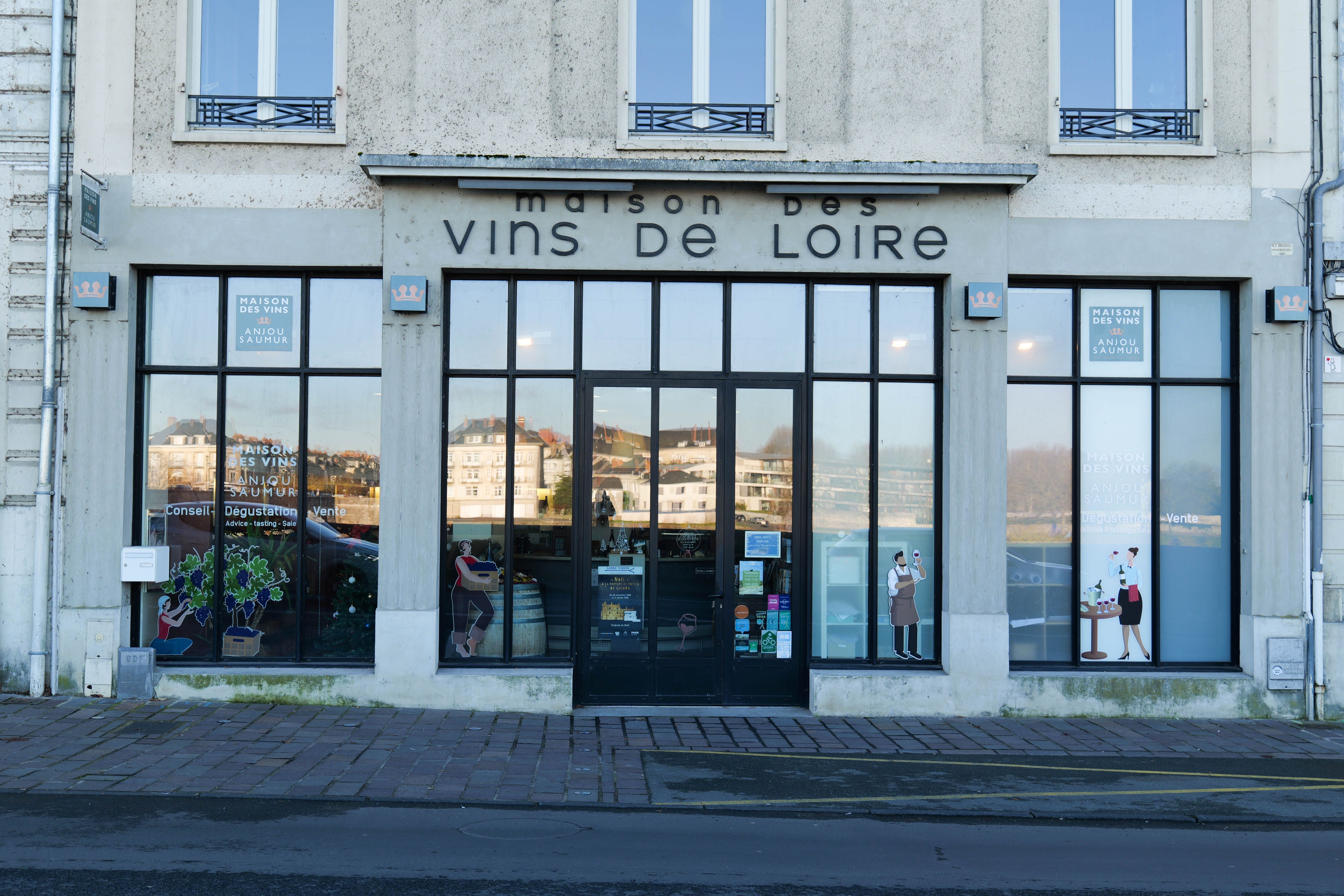 Maison des vins d'Anjou - Saumur - Rue des Vignerons