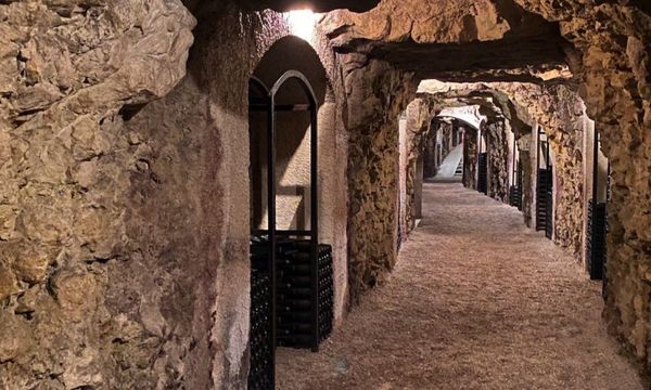 Self-guided tour of the unusual cellar-photo