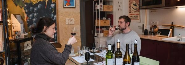 Tasting of 4 Bordeaux red wines-photo