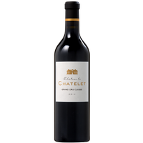 Château Le Chatelet, Grand Cru Classé Château Le Chatelet 2020 Rojo