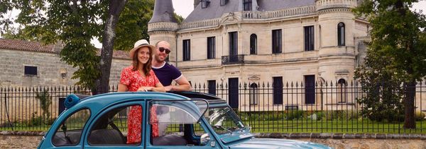 Journée d'Excursion Privée dans le Médoc en voiture vintage, depuis Bordeaux-photo