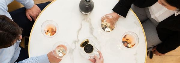 Champagne e caviale-photo