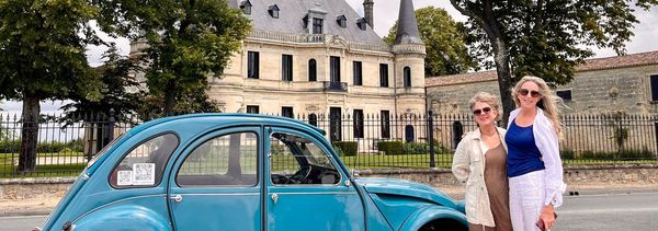 Demi journée privée dans le Médoc en voiture de collection, depuis Bordeaux-photo