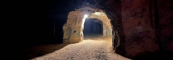 Troglodyte cellar tour and old vintages-photo