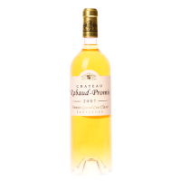 Château Rabaud-Promis, Grand Cru Classé Château Rabaud-Promis 2007,  1er Cru classé en 1855 2007 White wine