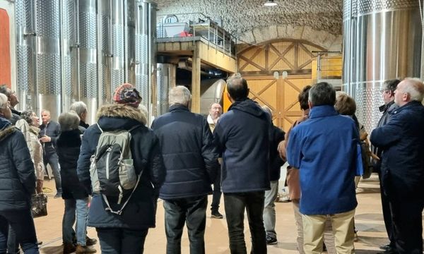 Visite de la cave et dégustation-photo