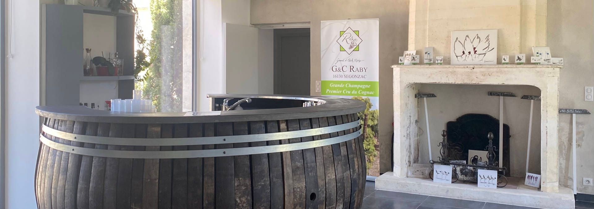 Cognac Raby - Le Logis de la Brée - Rue des Vignerons