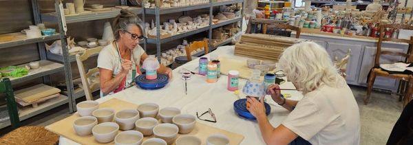 Take part in an aperitif-ceramic activity-photo
