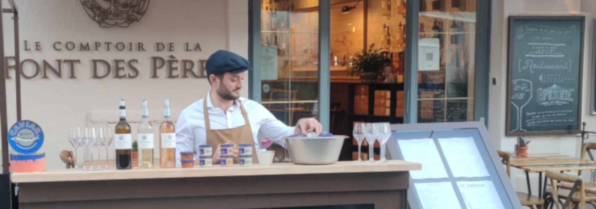 Le Comptoir de la Font des Pères - Rue des Vignerons