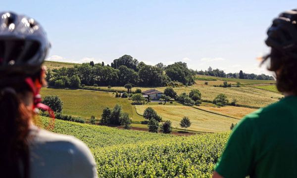 Balade à vélo électrique & dégustation de vins bio-photo