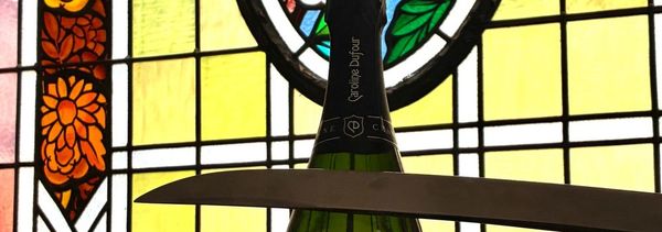 Sabrage Champagne Caroline Dufour Réserve-photo