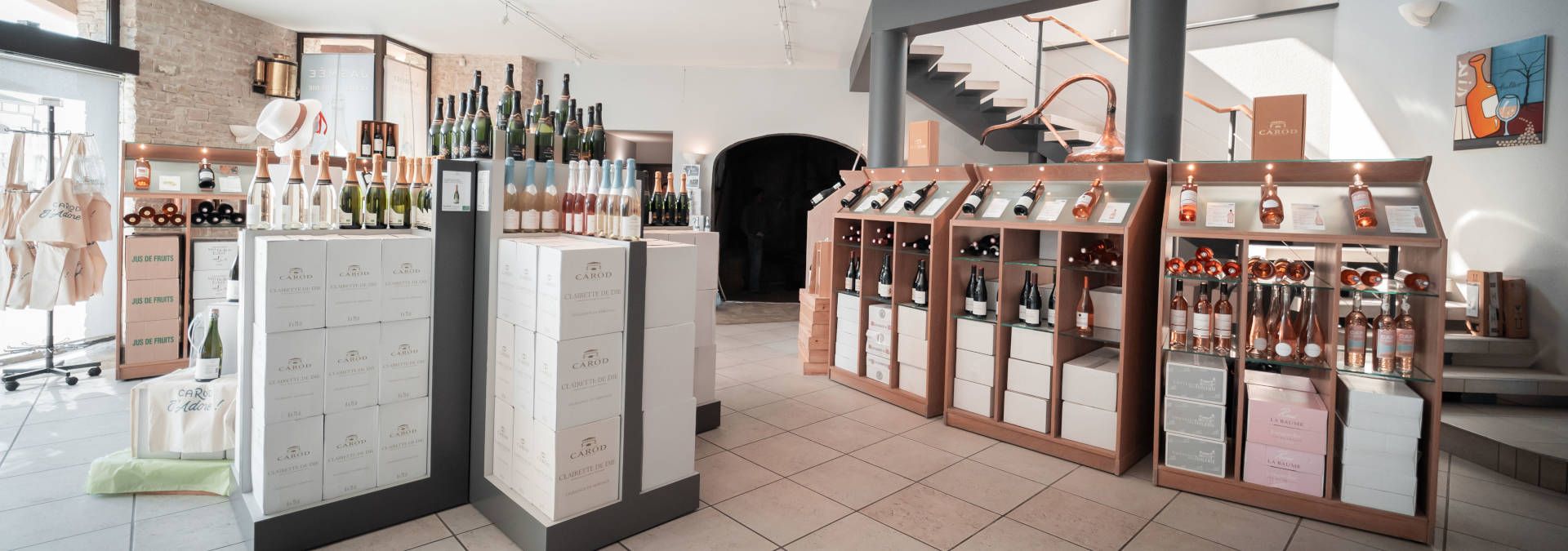Caves Carod - Rue des Vignerons