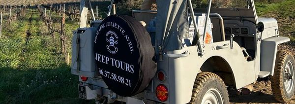 Fahrt mit dem Jeep durch die Weinberge-photo