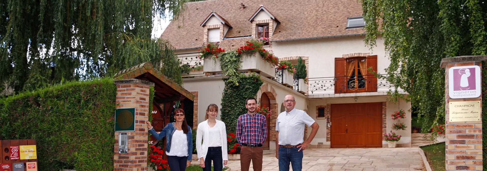 Champagne F.Bergeronneau-Marion - Rue des Vignerons