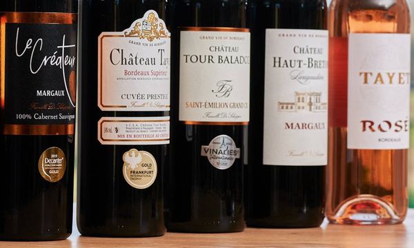 Proeverij van 6 grote Bordeaux wijnen-photo