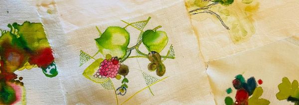 Traube und Mohnblume-photo